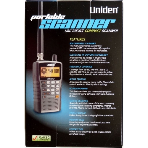 Radio scanner ubc125xlt - scanner,