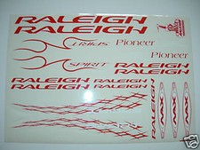 RALEIGH PIONEER SPIRIT DECAL
