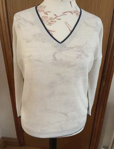 Boden women ivory - ivory, linen