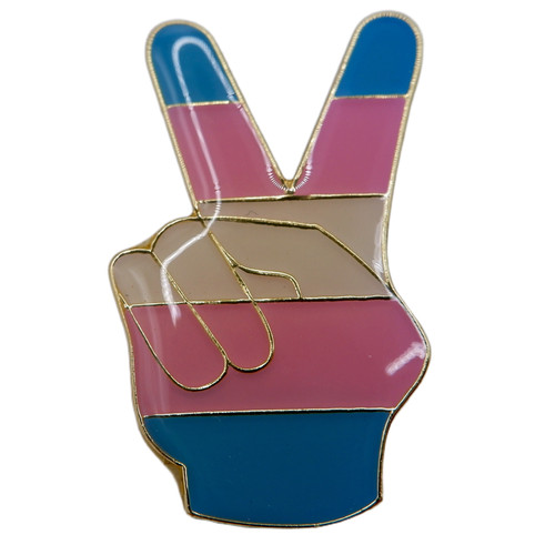 Transgender peace hand sign - peace,