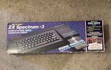 Sinclair ZX Spectrum +3 128K Boxed with power supply - Untested