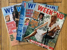 Vintage Weekend Magazine x 5