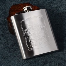 UK (7oz)Hip Flask Portable
