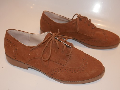 Brown brogue shoes size - brogue, 4
