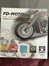 FD-moto Disc Lock with Alarm