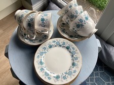 colclough braganza tea set