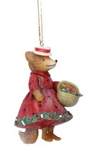 Mrs Fox Hanging Ornament –