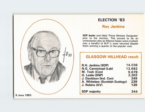 Postcard election roy - postcard,