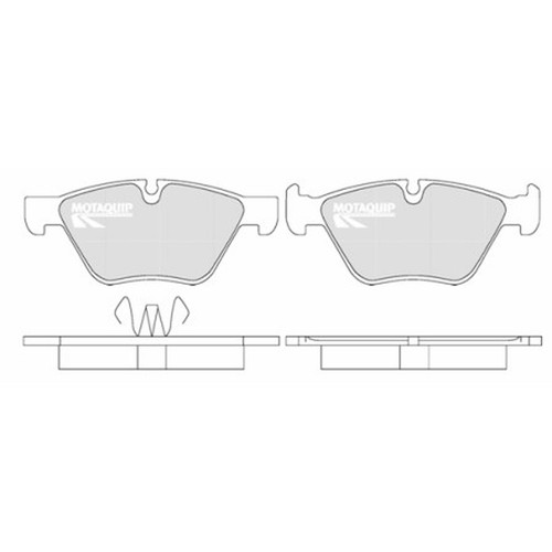 Brake pads set lvxl1291 - brake,