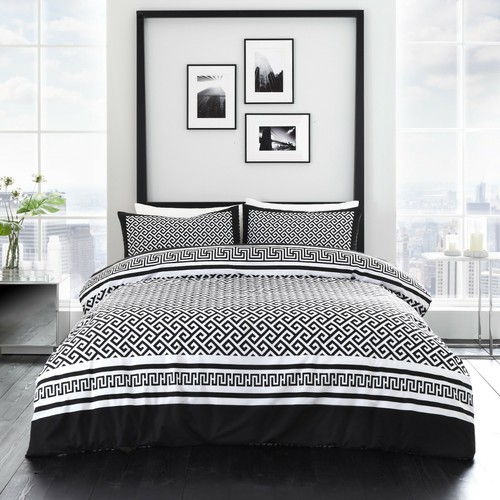 Reversible duvet cover - reversible,