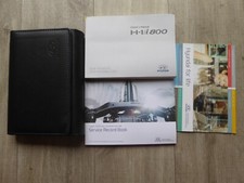 HYUNDAI H-1 i800 HANDBOOK OWNERS MANUAL NAVI SERVICE BOOK 2014-2017 (2016)