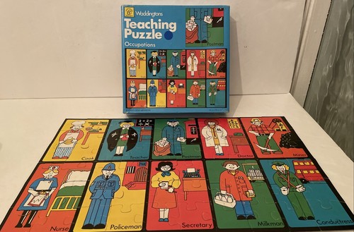 Teaching puzzle occupations - teaching,
