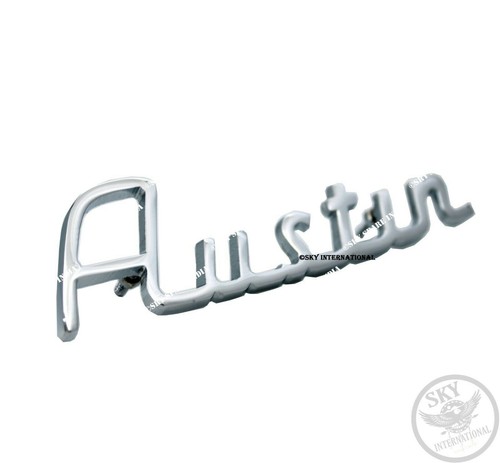 Vintage austin script badge - vintage,