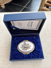 Halcyon Days Enamels Trinket Box