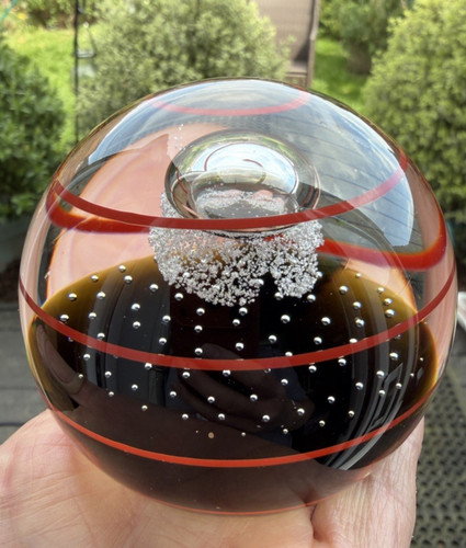 Caithness glass paperweight - glass,
