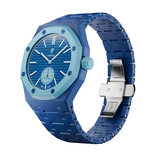 Swatch royal pop blue - ap,