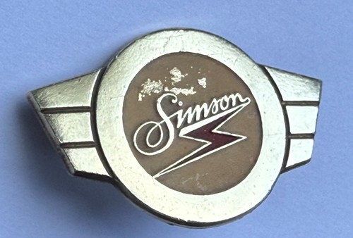 Simson moped nameplate - moped,