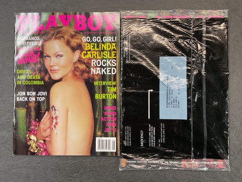 Playboy magazine august 2001 - august,