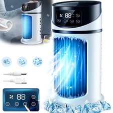 Portable Air Conditioner,Newest Upgraded Mini Air Cooler, 6-Speed HOT 2025
