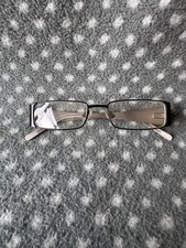 Red Or Dead Eyeglasses Black + White Frame Glasses Spectacles Frames Unisex
