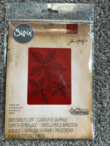 Sizzix tattered poinsettia tim - poinsettia,