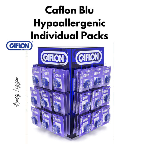 Caflon earrings - (blu, system)