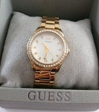 Guess Ladies Gold Bracelet Watch Model W0445L2 Ladies Quartz Watch