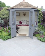 Ethan Mason Smooth Vanilla Sandstone Paving mixed size pack 9.2m2