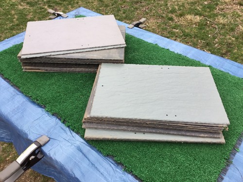 Composite slate look roofing - composite,