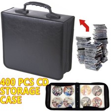 400 Sleeve CD DVD Ray Disc Carry Case Holder Protector Storage Bag Wallet Binder