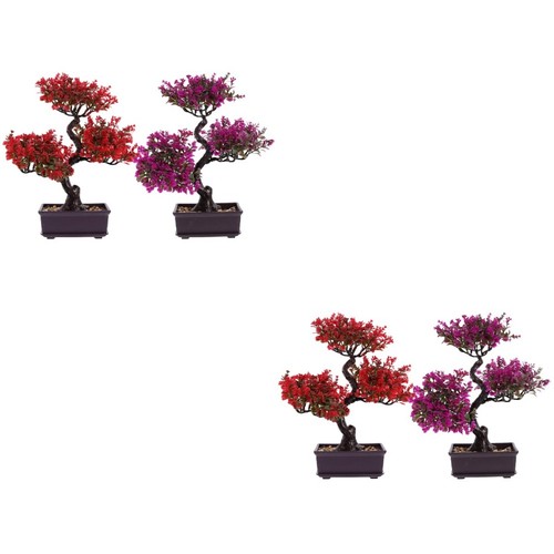 Artificial bonsai tree - artificial, set