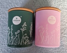 Aroma Garden Summer Flowers & Blossom Blush Fragrance Aromatic Candle. 150g
