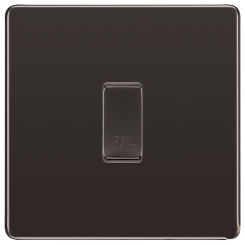 Screwless black nickel - black,