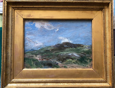 Robert Duddingston Herdman ARSA — Mill Stream, Oil on Canvas Laid to Board