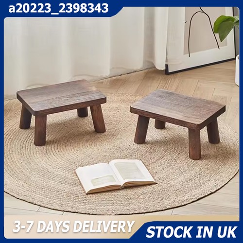 Wooden low stool small bench - stool,