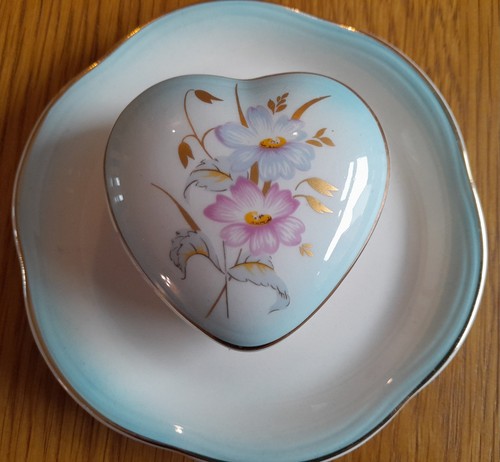 Vintage palissy heart shaped - palissy,