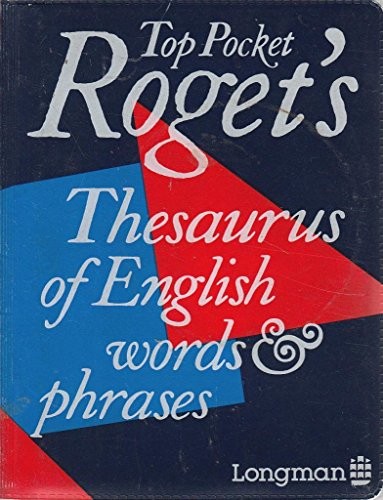 Top pocket roget thesaurus - pocket,