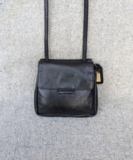 Allora black genuine leather