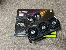 MSI GeForce RTX 3060 Ti Gaming X Trio GPU Used Tested Working Dust
