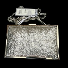 Untold silver clutch - silver,