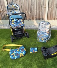 Cosatto WOW Fox Tail travel system + Rain cover + Changing bag COLLECTION ONLY