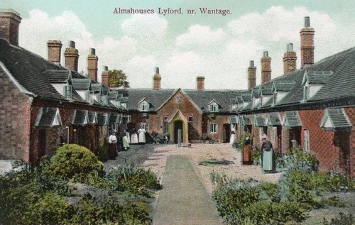 Almshouses lyford wantage - almshouses,