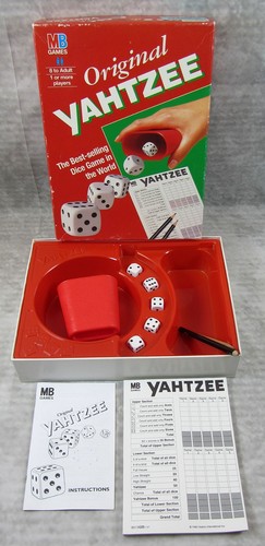 Vintage yahtzee original dice - yahtzee,