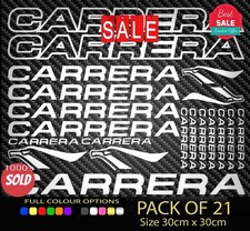 CARRERA  bikes Vinyl Decal