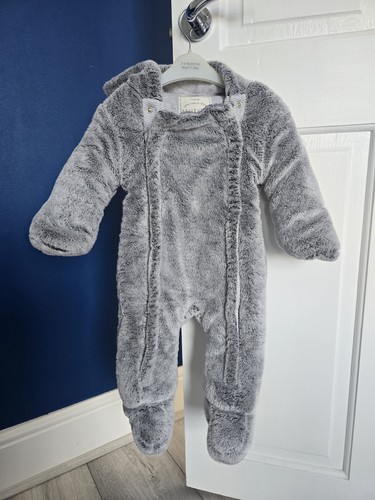 Gray baby suit size - gray,