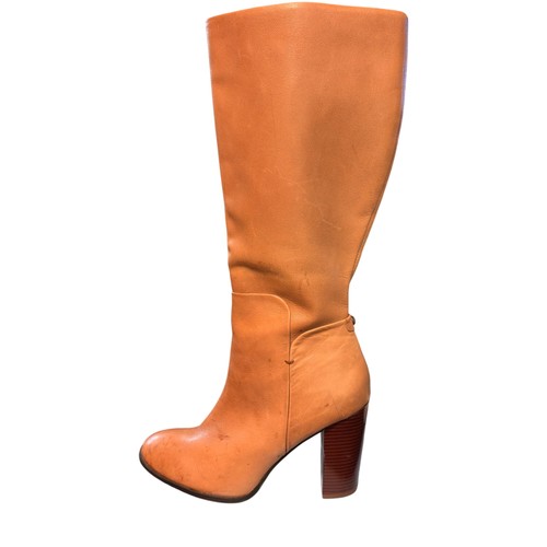 Vtg tan camel leather - vtg,
