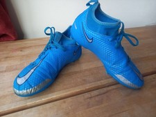 NIKE PHANTOM GT Club Blue Football Boots KIDS Size 3 Junior Model : CW6694-400