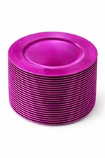 13” Round Charger Plates Hot