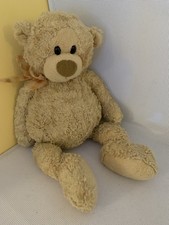 Gund ‘Manni’ Teddy Bear Ribbon Bow Soft Plush Toy 15” 