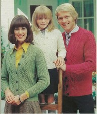  Family Aran Cardigans